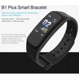 TLW B1 Plus Fitness Tracker 0.96 inch Color Screen Bluetooth 4.0 Wristband Smart Bracelet  IP67 Waterproof  Support Sports Mode / Heart Rate Monitor / Sleep Monitor / Information Reminder (Black)