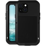 Love Mei Metal Shockproof Waterdicht Stofdicht Beschermende telefoon Case voor iPhone 13 Mini