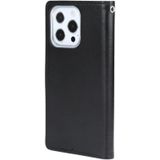 Voor iPhone 14 Pro Max GOOSPERY RICH DIARY Crazy Horse Texture Leather Case