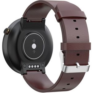 For Huami Amazfit Leather watch Strap(Brown)