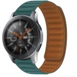 Voor Samsung Galaxy Gear 2 R380 Siliconen Magnetische riem (Malachite Green)