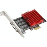 PCIE naar DB9 RS232 Serial Port Expansion Card PCI-E Express Riser Card Converter