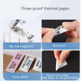 2 PCS Supermarket Goods Sticker Price Tag Paper Self-Adhesive Thermal Label Paper for NIIMBOT D11  Size: White 15x50mm 130 Sheets