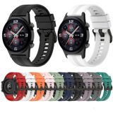 For Huawei Watch GT 2e 22mm Vertical Silicone Watch band(Ice Lake Green)