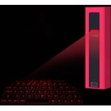 F2 Portable Lipstick Laser Virtual Laser Projection Mouse And Keyboard(Rose Gold)