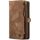 For Samsung Galaxy S30 CaseMe Detachable Multifunctional Horizontal Flip Leather Case  with Card Slot & Holder & Zipper Wallet & Photo Frame(Brown)