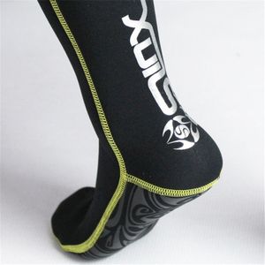 SLINX 1130 3mm Neoprene Cold Protection Diving Socks Super Elastic Non-slip Diving Fins Anti-wear Socks  Size:M (40-41)