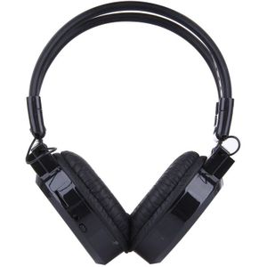 SH-S1 Folding Stereo HiFi Wireless Sports Headphone Headset with LCD Screen to Display Track Information & SD / TF Card For Smart Phones & iPad & Laptop & Notebook & MP3 or Other Audio Devices(Black)