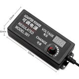 AC To DC Adjustable Voltage Power Adapter Universal Power Supply Display Screen Power Switching Charger EU  Output Voltage:9-24V-3A