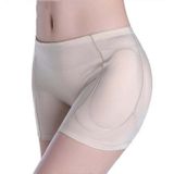 Full Buttocks and Hips Sponge Cushion Insert to Increase Hips and Hips Lifting Panties  Size: XL(Complexion)