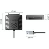 ORICO UTS1 USB 3.0 2 5-inch SATA HDD-adapter met 12V 2A voedingsadapter  kabellengte: 0 3 m (UK-stekker)