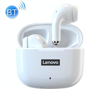 Lenovo LP40 Bluetooth 5.0 ENC Noise Reduction Wireless Bluetooth Earphone  STK Version(White)