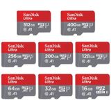 SanDisk A1 Monitoring Recorder SD Card High Speed Mobile Phone TF Card Memory Card  Capacity: 512GB-100M/S