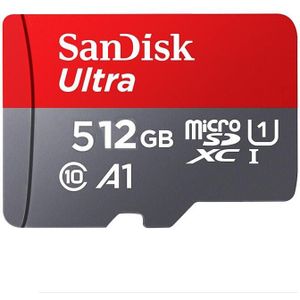 SanDisk A1 Monitoring Recorder SD Card High Speed Mobile Phone TF Card Memory Card  Capacity: 512GB-100M/S