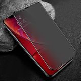 mocolo 0.33mm 9H 3D Round Edge Privacy Anti-glare Tempered Glass Film for iPhone 11 / XR(Black)