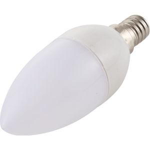 3W 6500K E14 2835 8LEDs Pointed LED Energy Saving Bulb  Light Color: White Light  110-220V