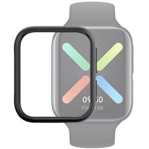 Voor OPPO Watch 46mm Smart Watch TPU beschermhoes  kleur: zwart