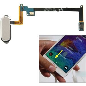 Home Button Flex Cable with Fingerprint Identification Function for Galaxy Note 4 / N910(Grey)