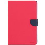 MERCURY GOOSPERY FANCY DIARY for iPad Air Cross Texture Leather Case with Card Slot & Holder & Wallet(Red)