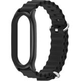 Voor Xiaomi Mi Band 7 / 7 NFC MIJOBS PLUS Marine siliconen ademende horlogeband