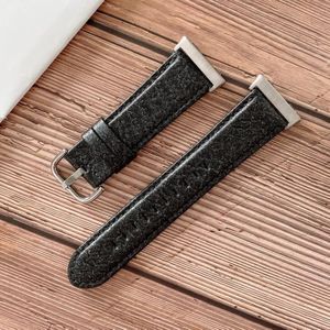 For OPPO Watch 41mm Shell Texture Replacement Strap Watchband(Black)