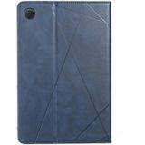 Voor Samsung Galaxy Tab A8 10.5 2021 SM-X200/X205 Prismatische Lederen Tablet Case (Blauw)