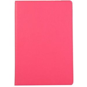 For Samsung Galaxy Tab S7+ / T970 / T976B Litchi Texture Horizontal Flip 360 Degrees Rotation Leather Case with Holder(Rose Red)
