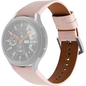Voor Samsung Galaxy Watch4 40mm / 44mm lederen horlogeband