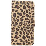 Leopard Pattern Horizontal Flip Leather Case for iPhone XR  With Holder & Card Slots(Brown)