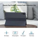 Voor Lenovo Pad Pro Magnetic Smart Lederen Tablet Case met 3-vouwende houder en slaap / weks-functie