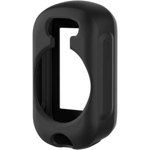 For Garmin Edge 130 Stopwatch Silicone Case(Black)