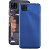 Original Battery Back Cover with Camera Lens Cover for Huawei Y5p(Blue)