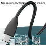 Ivon CA87 USB tot 8 PIN TPE Snelle ladingsgegevenskabel  kabellengte: 1m