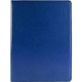 Office Supplies Business Style Leather Document Folder with 30-pages A4 Note Pad & Calculator (Blue)