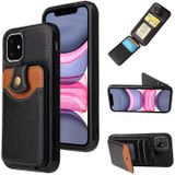 Zachte huid lederen portemonnee tas telefooncase voor iPhone 11 pro max