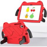 Voor Samsung Galaxy Tab A8 10.5 2021 Ice Baby EVA Shockproof Hard PC Tablet Case(Rood+Zwart)