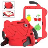 Voor Samsung Galaxy Tab A8 10.5 2021 Ice Baby EVA Shockproof Hard PC Tablet Case(Rood+Zwart)