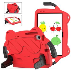 Voor Samsung Galaxy Tab A8 10.5 2021 Ice Baby EVA Shockproof Hard PC Tablet Case(Rood+Zwart)