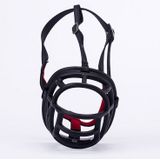 Dog Muzzle Prevent Biting Chewing and Barking Allows Drinking and Panting  Size: 8.2*7.6*10.4cm(Black)