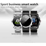 DTNO.1 S10 1.3 inches TFT Color Screen Smart Bracelet IP68 Waterproof  Leather Watchband  Support Call Reminder /Heart Rate Monitoring /Sleep Monitoring /Multi-sport Mode (Black)