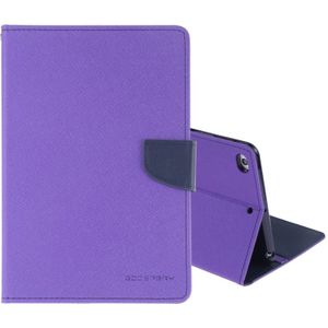 MERCURY GOOSPERY FANCY DIARY Horizontal Flip Leather Case for iPad Mini (2019)  with Holder & Card Slots & Wallet (Purple)