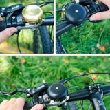 Bicycle Retro Brass Bell Clear Voice(Black)