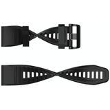 Voor Garmin Fenix 6x Pro 26mm siliconen sportband