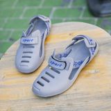 Mannen beach sandalen zomer sport casual schoenen slippers  maat: 42 (grijs)