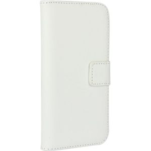 For  iPhone 8 & 7  Genuine Split Horizontal Flip Leather Case with Holder & Card Slots & Wallet(White)