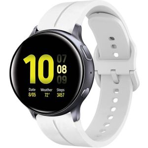 Voor Samsung Galaxy Watch Active 2 40 mm 20 mm lus siliconen horlogeband