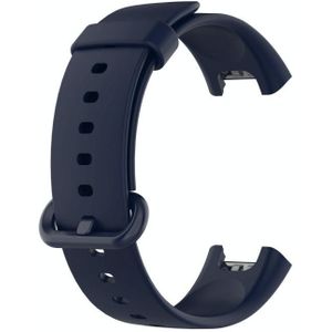 For Xiaomi Mi Watch Lite / Redmi Watch Silicone Replacement Strap Watchband  Size: One Size(Navy Blue)