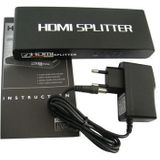 4 Ports 1080P HDMI Splitter  1.3 Version  Support HD TV / Xbox 360 / PS3 etc(Black)