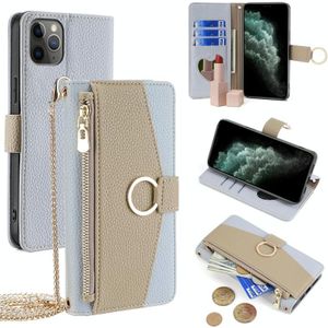 Voor iPhone 11 Pro Crossbody Litchi textuur lederen telefoonhoesje