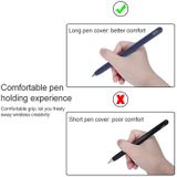 For Huawei M-pencil Stylus Touch Pen Integrated Non-slip Silicone Protective Cover(Fluorescent Color)